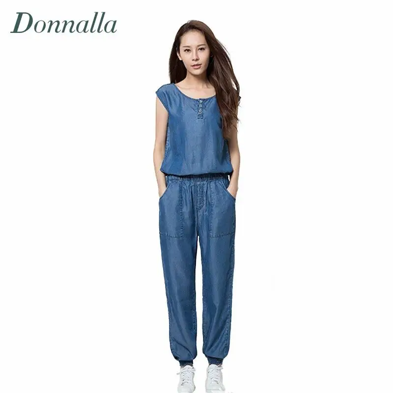 soft denim overalls