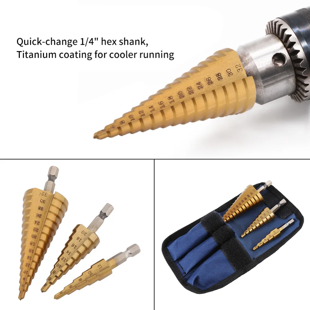 Step Drill Bit, Step Drill (8)