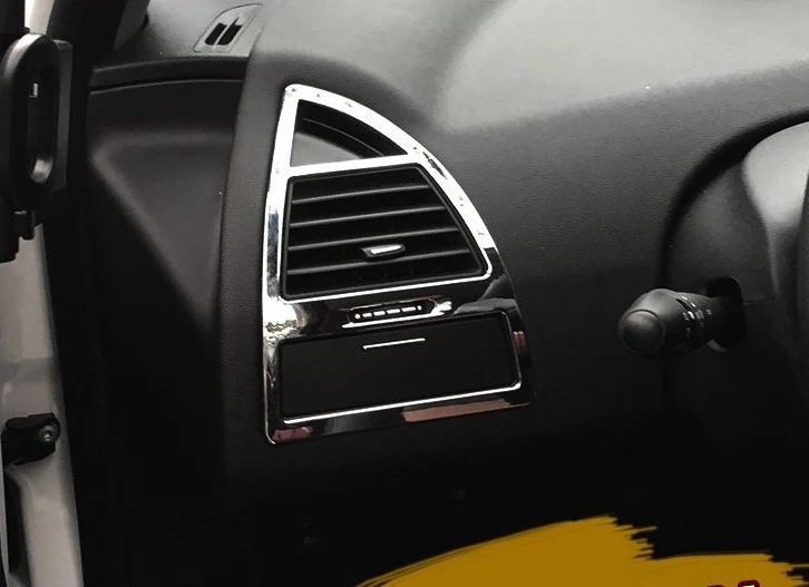 

2pcs for Citroen C-Quatre/C4 2008-2016 Air conditioner air outlet sequin Air outlet decorative frame sticker