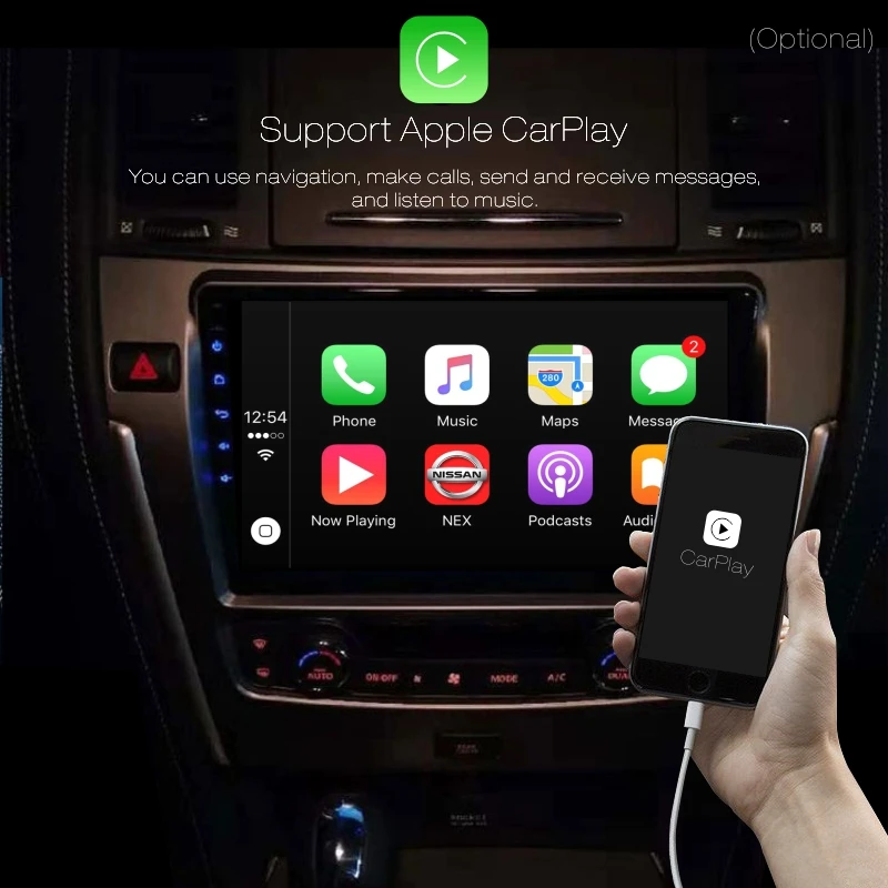 Best Dinpei Android 9.0 Car Radio Multimedia Player For Nissan Patrol 2016-2018 GPS Navigation Carplay Android Auto 4G wifi video 4 Best Dinpei Android 9.0 Car Radio Multimedia Player For Nissan Patrol 2016-2018 GPS Navigation Carplay Android Auto 4G wifi video 4