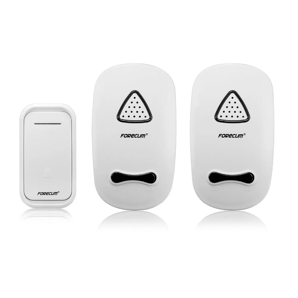 Forecum Smart Home Wireless Door Bell Waterproof Doorbell Push Button