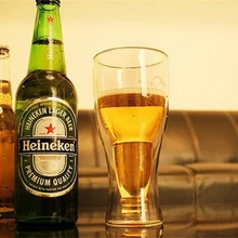 250 мл термостойкая стеклянная пивная кружка креативная стеклянная чашка с двойными стенками Win Cup Питьевая чашка