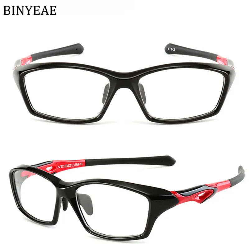 BINYEAE TR90 Sports Full Frame Eyewear Ultra Light Quality Myopia Eye