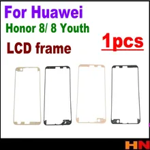 1 шт. передняя рамка для huawei honor 8 8 youth lcd детали корпуса средней рамки хромированный экран Holde