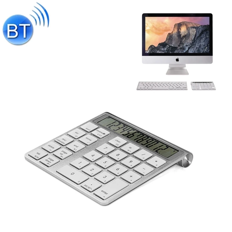 MC 55AG Aluminum Wireless Bluetooth Numeric Keyboard Mini