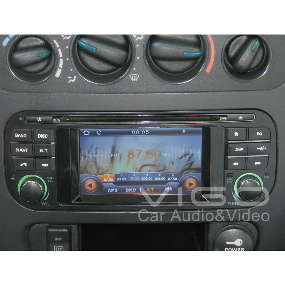 Vehicle Stereo GPS Navigation for Jeep Grand Cherokee