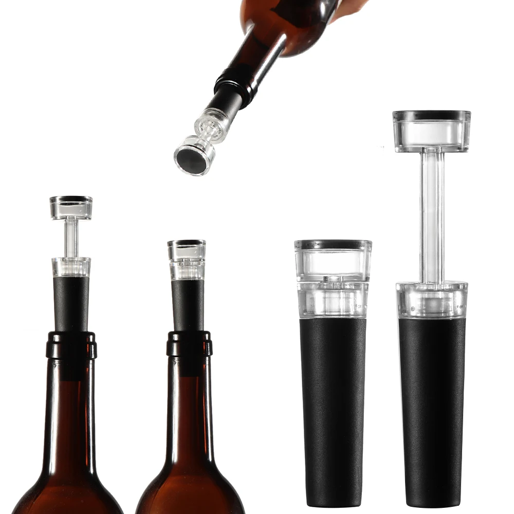 Buy New Black Vacuum Wine Saver Pump Wine Preserver