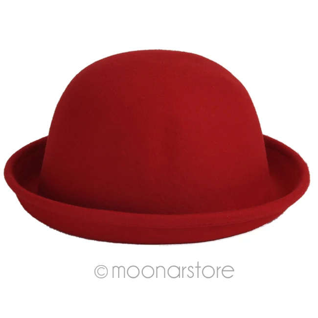 Женские шляпы Fedoras, винтажные шляпы Fedora Chapeau Feutre, зимние фетровые Sombreros de fieltro, однотонные шляпы Fedoras, шапки Cappello Bombetta