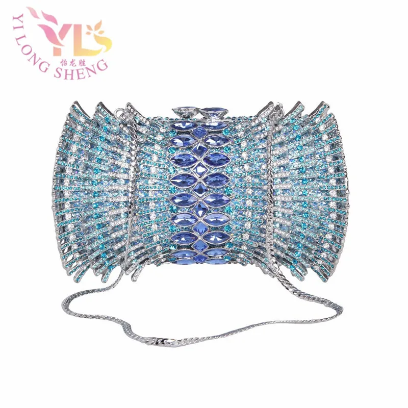 

Women Fashion Rhinestone Clutches with Chain for Evening/Party/Dinner/Cocktail Women Shoulder Handbags Crossbody Bags YLS-HOW31