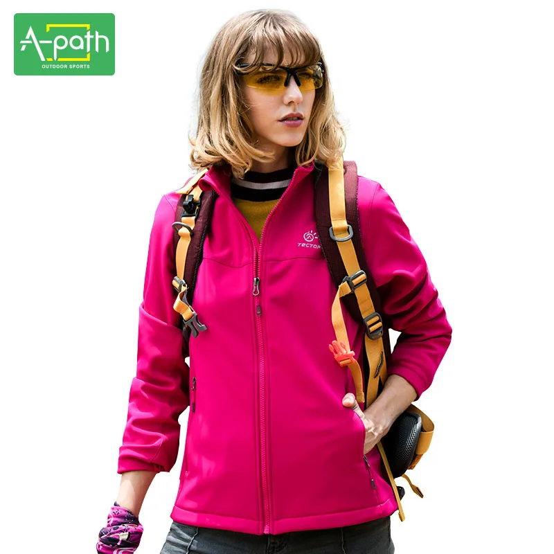 

Women Spring Autumn Winter Softshell Outdoor Sport Camping Hiking Jacket Hunting Clothing Clothes Waterproof Windproof Jacket
