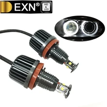 H8 40 Вт CRE XP-E светодиодный Halo лампочка лампа "глаза ангела" H8 Светодиодный Маркер для BMW E60 E61 E90 E92 E70 E71 E82 E89 X5 X6 Z4 ошибок