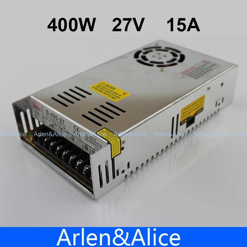 

400W 27V 14.8A Single Output Switching power supply for LED SMPS AC to DC