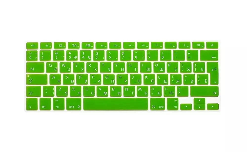 EU  US Silicon Keyboard Cover for Macbook Air 13 Russian Language Keyboard Cover Protector for Macbook Air 13 Keyboard Cover    (1)