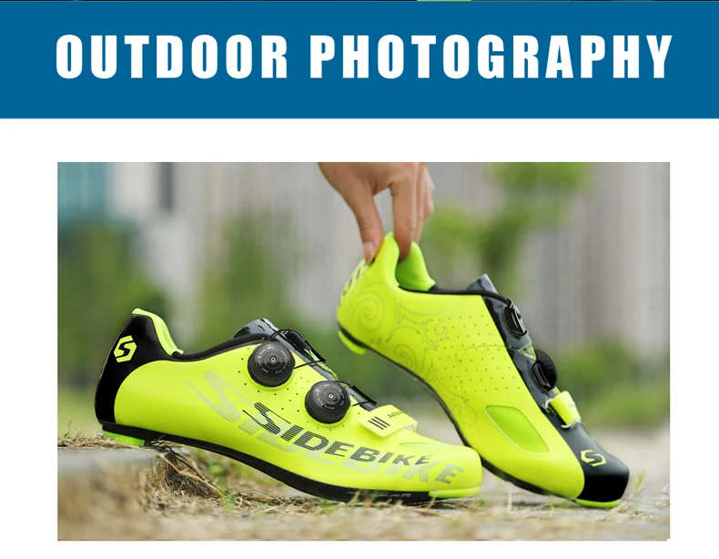 Riding shoes carbon ultralight cycling shoes for spd sl sh11 sidi scarpe ciclismo free shipping self-lock racing road bike shoes