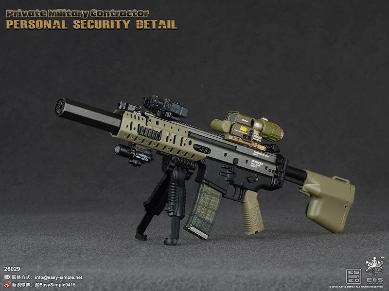 Полный набор легко и просто ES 1:6 26029 PMC персональная безопасность деталь Военная фигурка солдата тела Одежда Набор и оружие аксессуар набор