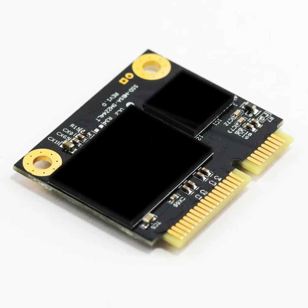 Высокоскоростной твердотельный накопитель mSATA Mini размера 520/250 Мб/с SATA3 6 ГБ/сек. 256
