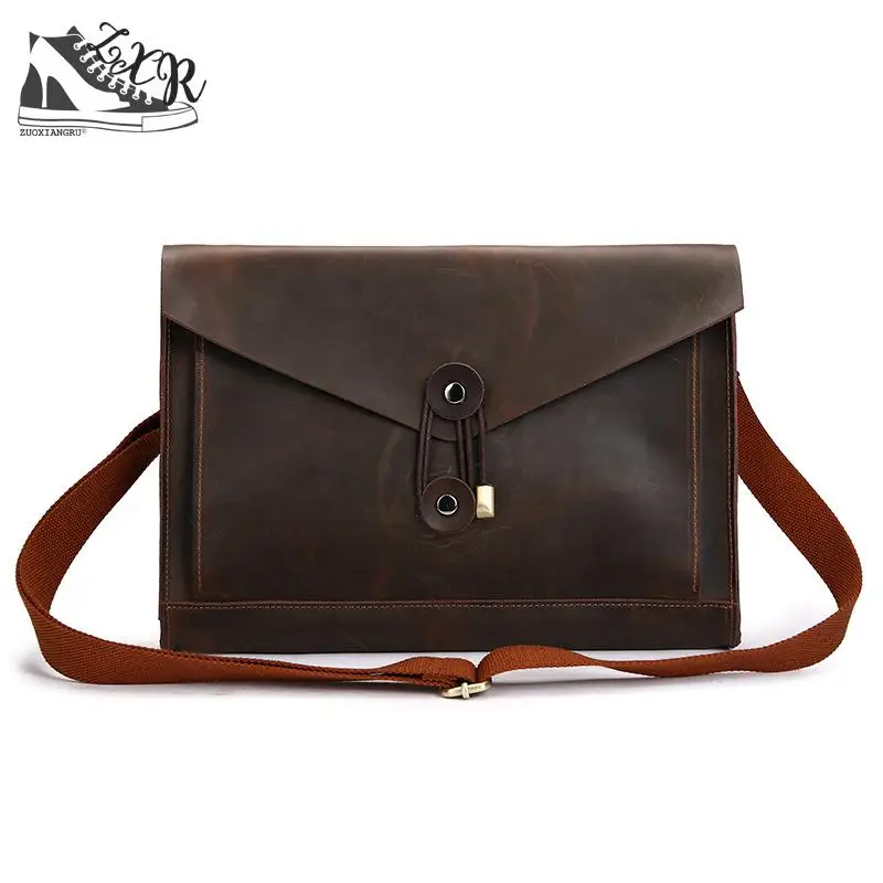 

Brand Fashion Casual Leather Tote Men's Crossbody Shoulder Messenger Bags Business Handbag Laptop Male Briefcase Computer Bag