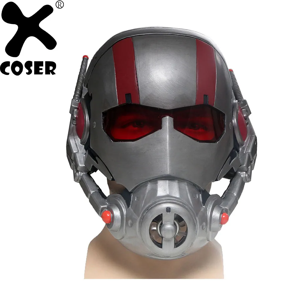 XCOSER Ant Man Helmet Cool Cosplay Full Head Helmets Costume Props