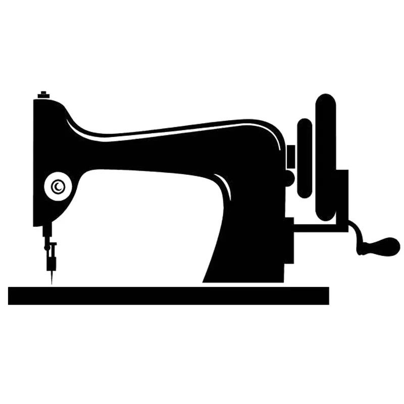 15cm*8.2cm Sewing Machine Fashion window Styling Decor toy Sticker Vinylin Stickers from Toys