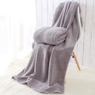 Billige 80*160cm 800g Luxus Verdickt baumwolle Bad Handtücher für Erwachsene strand handtuch bad Extra Große Sauna für startseite Hote Bettwäsche Handtücher