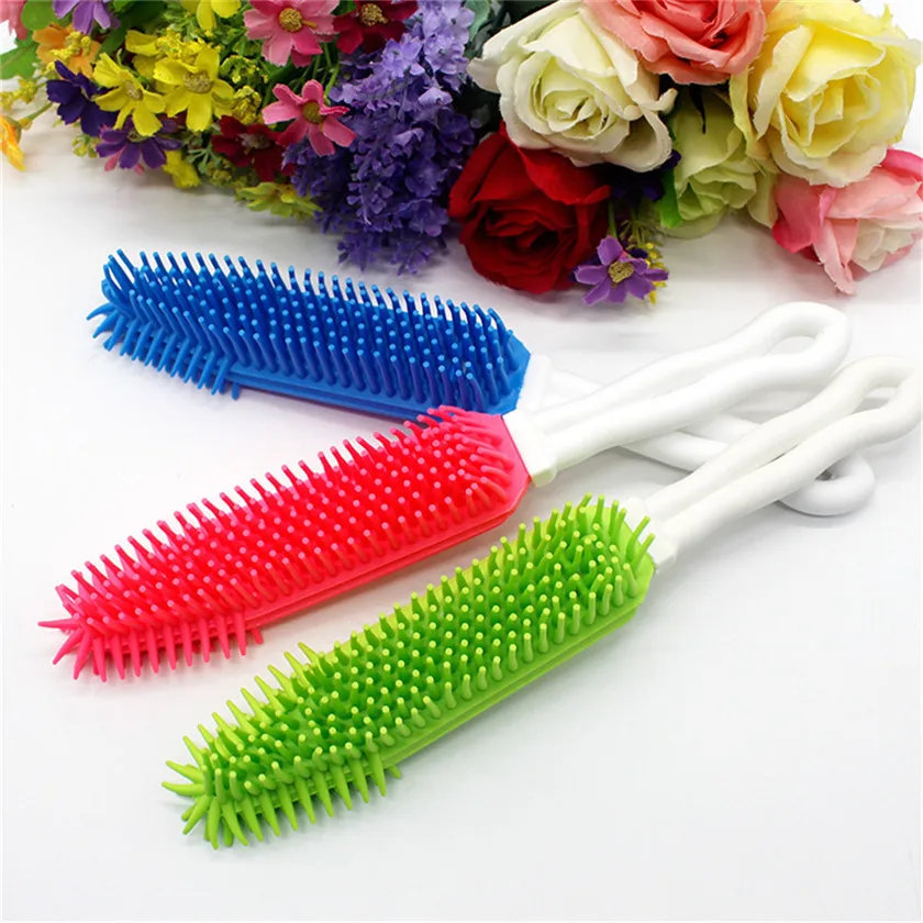 New Portable Silicone Pet Dog Cat Groom Hair Remover Clothes Carpet