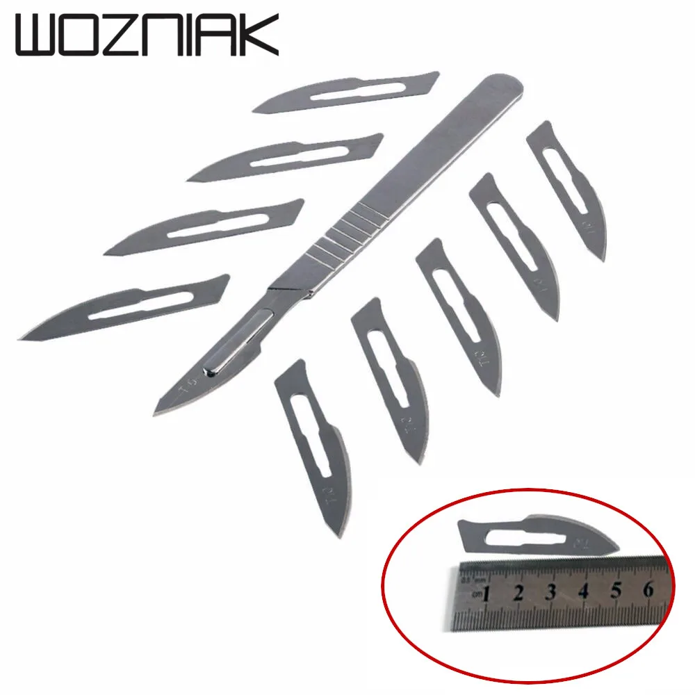 Высокое качество 1 компл. 23 # углерода Сталь DIY PCB ремонт Резка инструмент + шт. 4