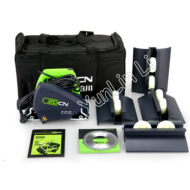 220V Portable Tube Cutter 1200W Electric Iron Stainless Steel Pipe Cutting Machine ZD220