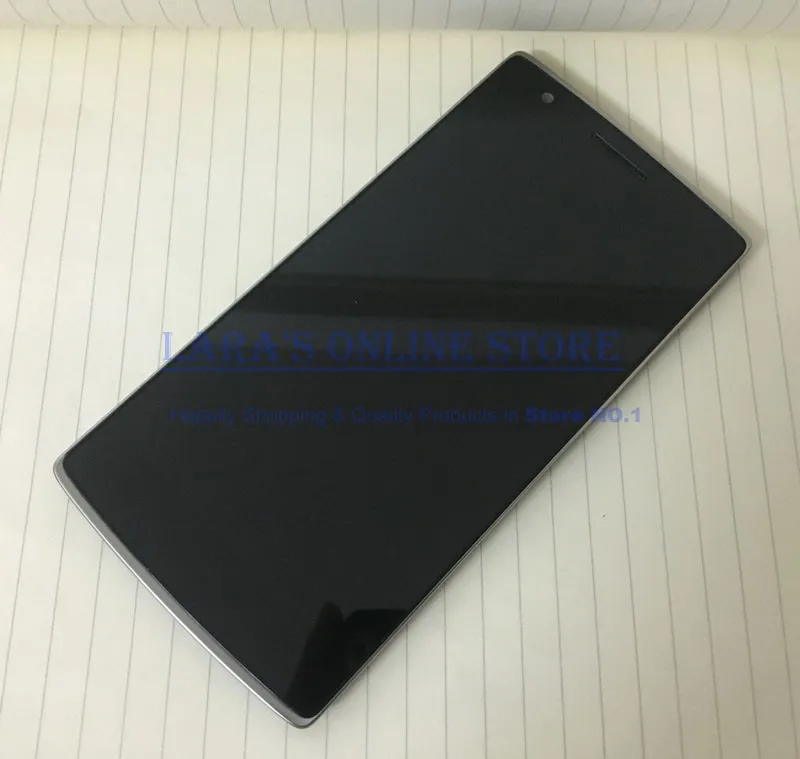 JEDX 100% Original Tested for Oneplus One 1+ A0001 LCD Display with Touch Panel Glass Digitizer Screen Sensor Frame Assembly 5pcs lot 100% new original oneplus one lcd screen touch panel digitizer for oneplus one 64gb 16gb lcd display 100%tested