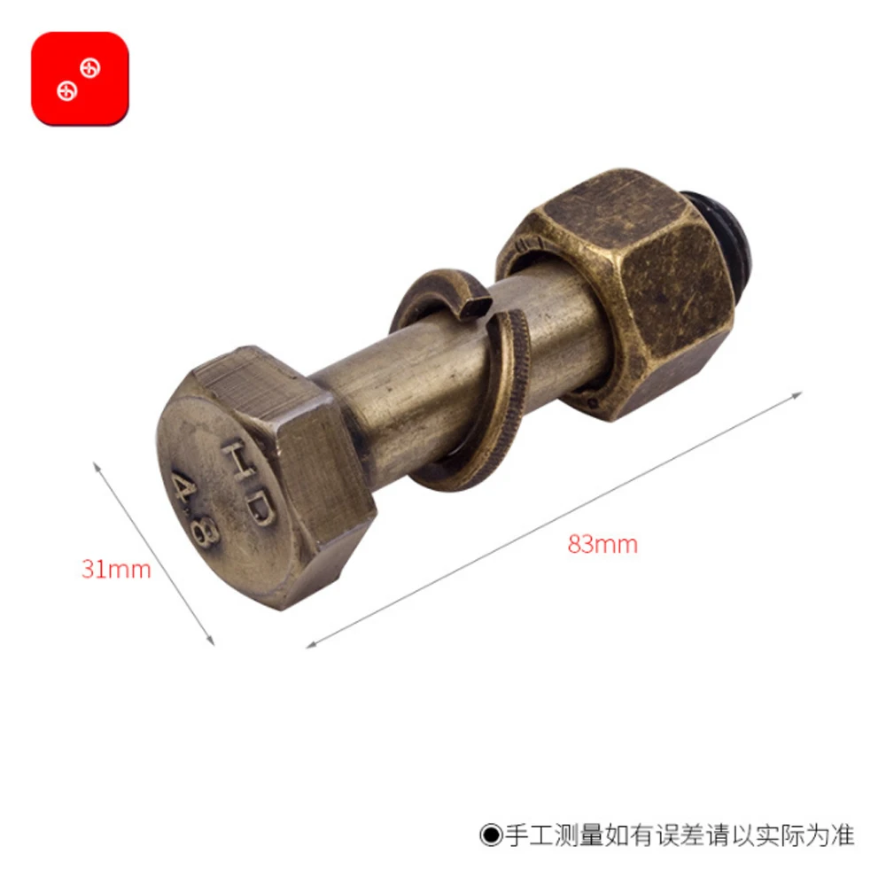 New style Magic screw alloy disassembly toy series can not be opened nut adult children classic toys E12 2