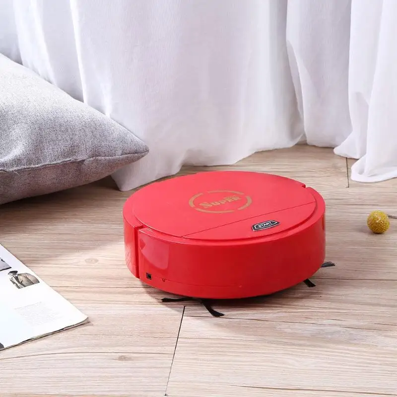 USB Перезаряжаемый умный индукционный бытовой автоматический пылесос подметальный робот-пылесос для уборки швабры