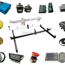 1390/100 Вт DIY сборка Co2 лазерная гравировка машина. Лазерная трубка 100 Вт. Мощность лазера. Контроллер и все детали