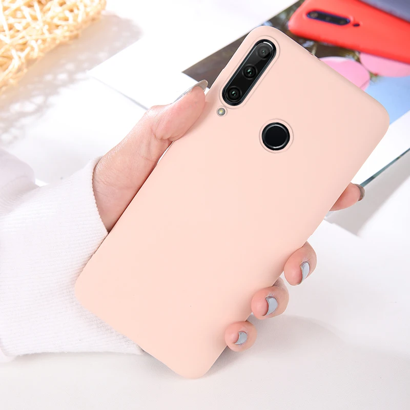 Для Huawei Honor 20 Lite Pro View V20 V чехлы для телефонов чехол из жидкого силикона ТПУ мягкий
