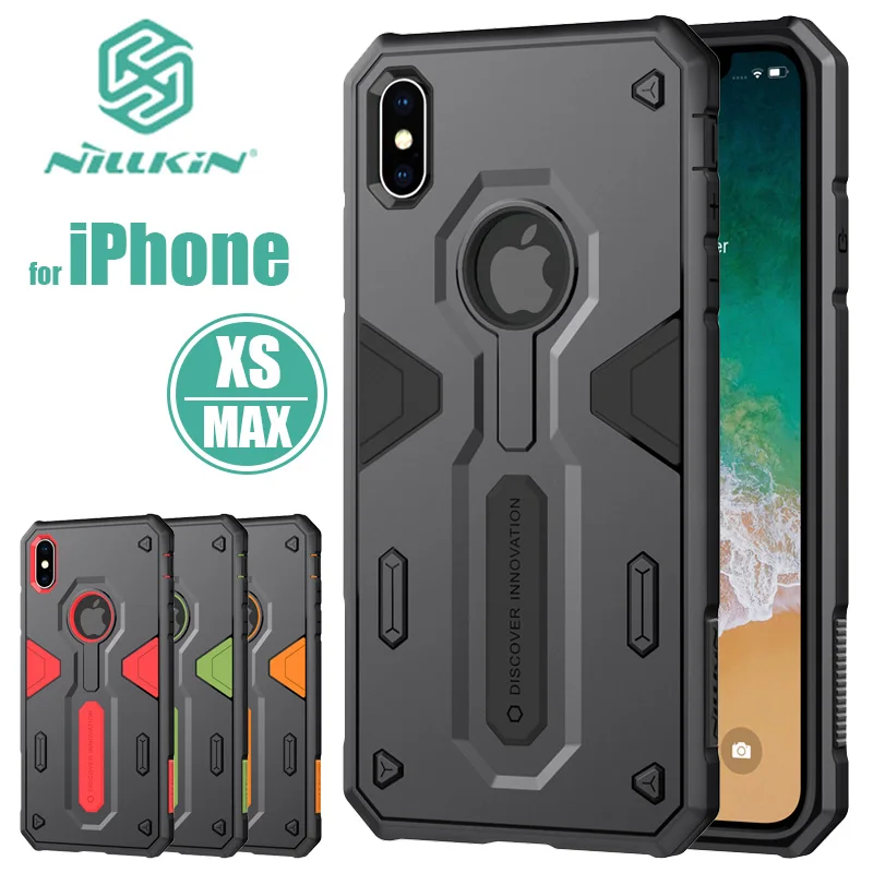 

for iPhone XS Max Case Nillkin Defender 2 Armor Protective Case for iPhoneXS Back Cover Capa for iPhone XS Max XR X Phone Case