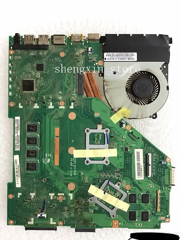 Материнская плата X550CC для ASUS X550CL материнская ноутбука Y581C 1007u/2117u оригинальная REV2.0