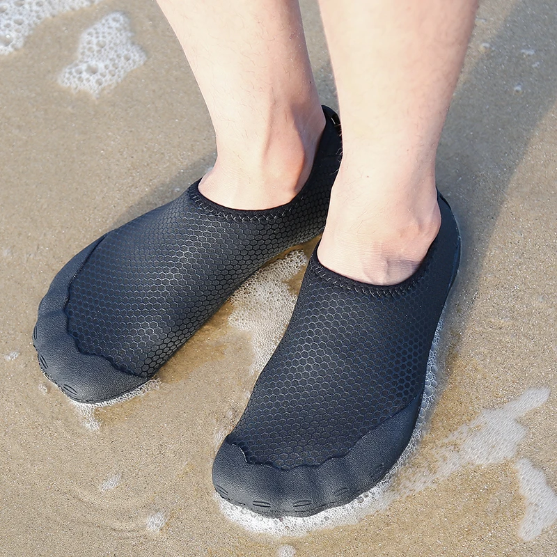 Дышащая водонепроницаемая обувь; Мужская Летняя обувь; пляжные сандалии; мягкая обувь для плавания; женские шлепанцы; носки для дайвинга; Tenis Masculino Adulto