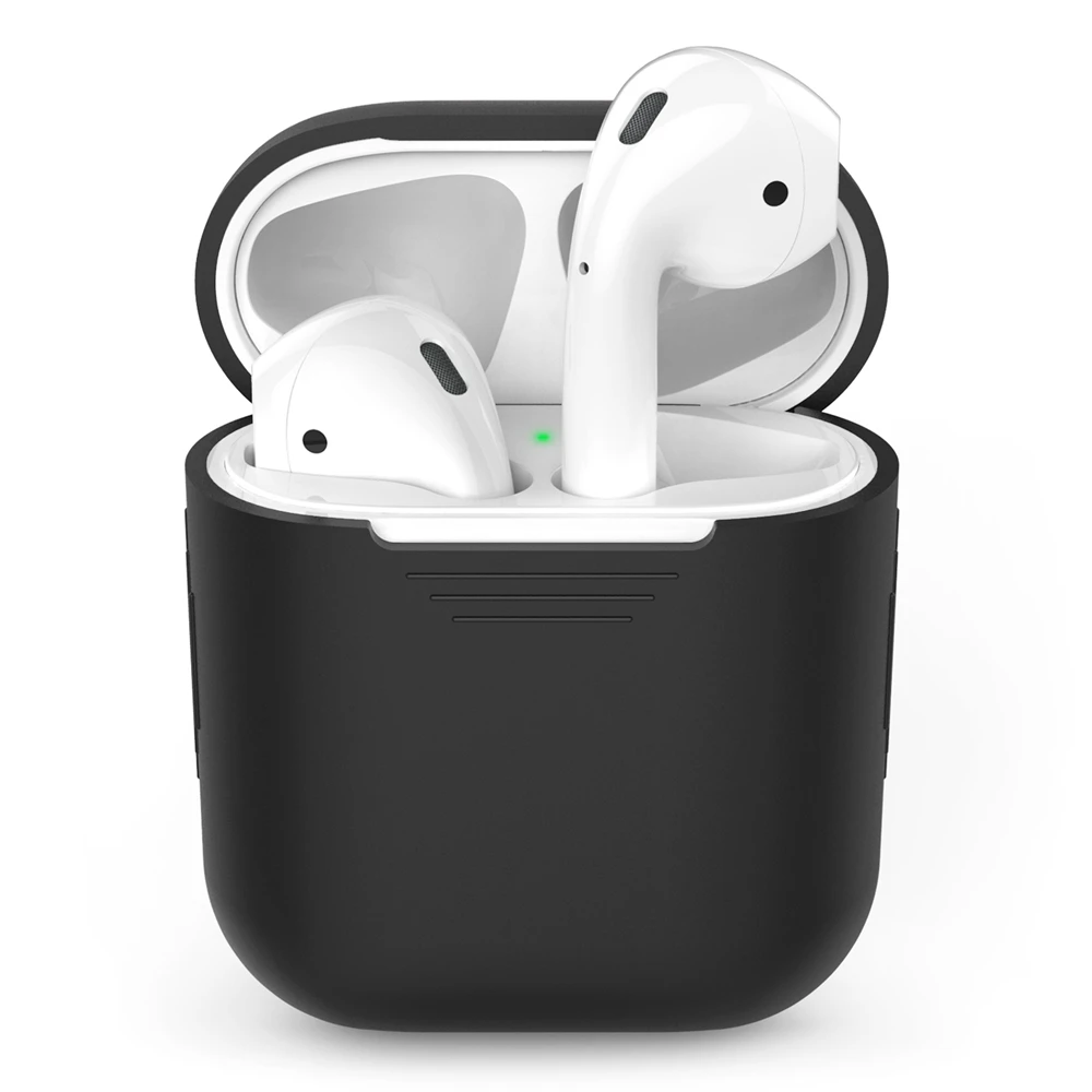 Амбушюры 1:1 подделка наушников Чехол для apple 1 аирподс airpod милым чехлом airpods, 2 кожаные силиконовые наушники с мультяшным рисунком, Роскошные air pods case трикотажные аксессуары, чехол для эирподс ключей