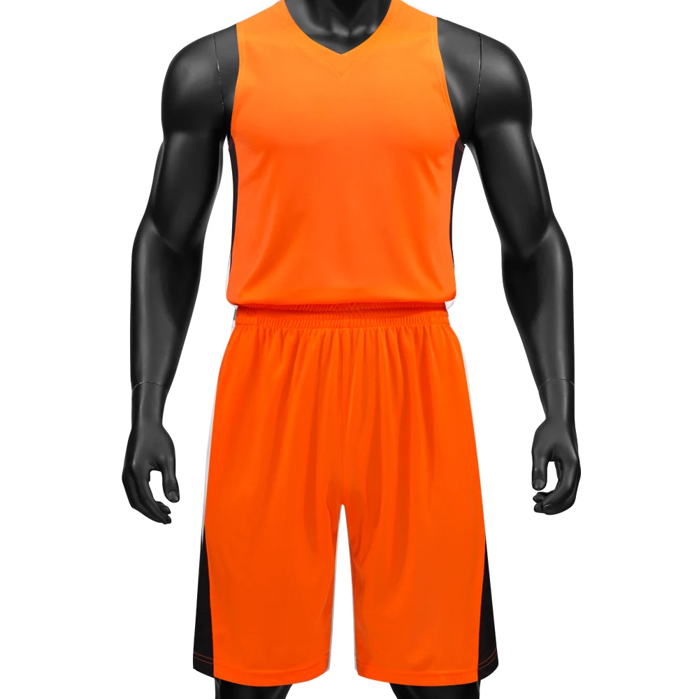 Мужские баскетбольные Джерси шорты Мужская s Форма для соревнований костюмы с карманом быстросохнущие баскетбольные майки на заказ S117183-1