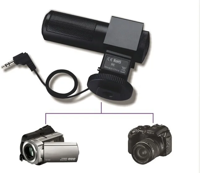 Takstar SGC-698 микрофон для интервью, Кардиоидная направленность, характеристика для Nikon Canon DSLR камеры видеокамеры