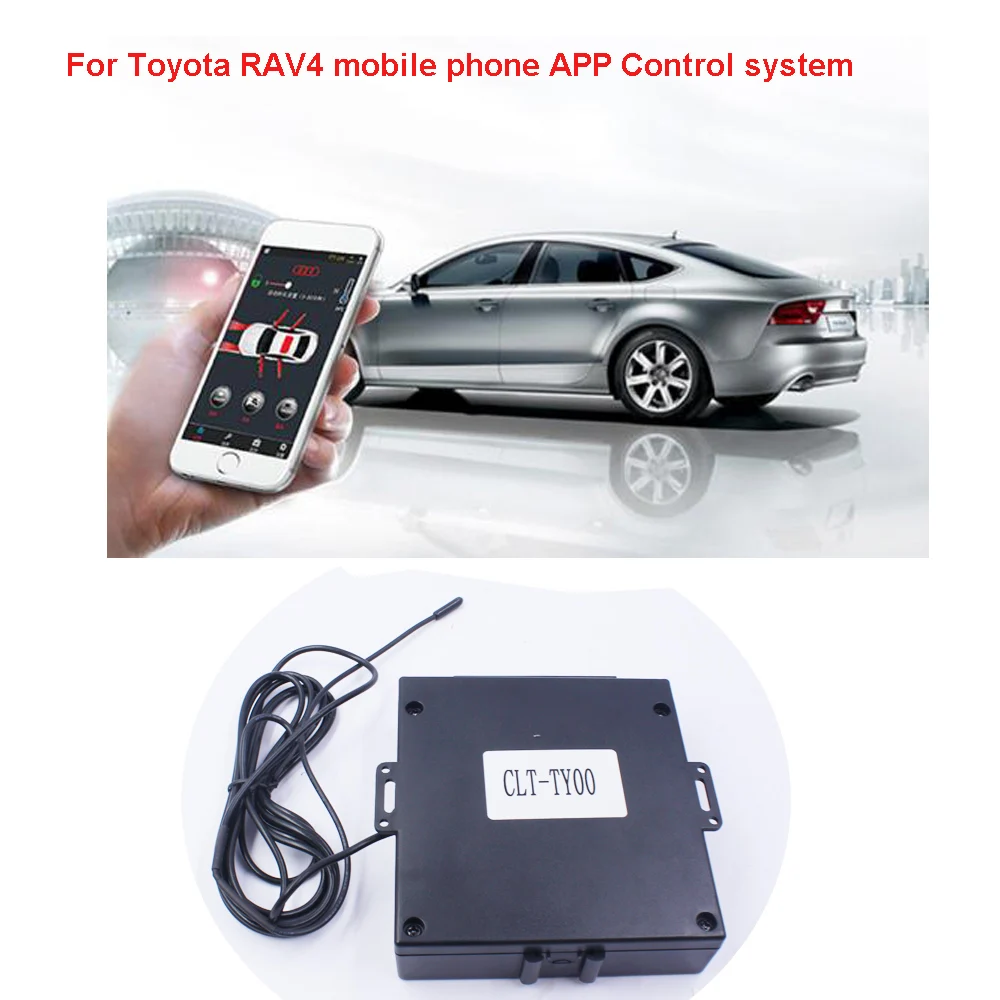 

For Toyota RAV4 Car engine start/ Stop mobile phone APP Control system one push button and PKE Keyless Entry (Year 2009-2018)