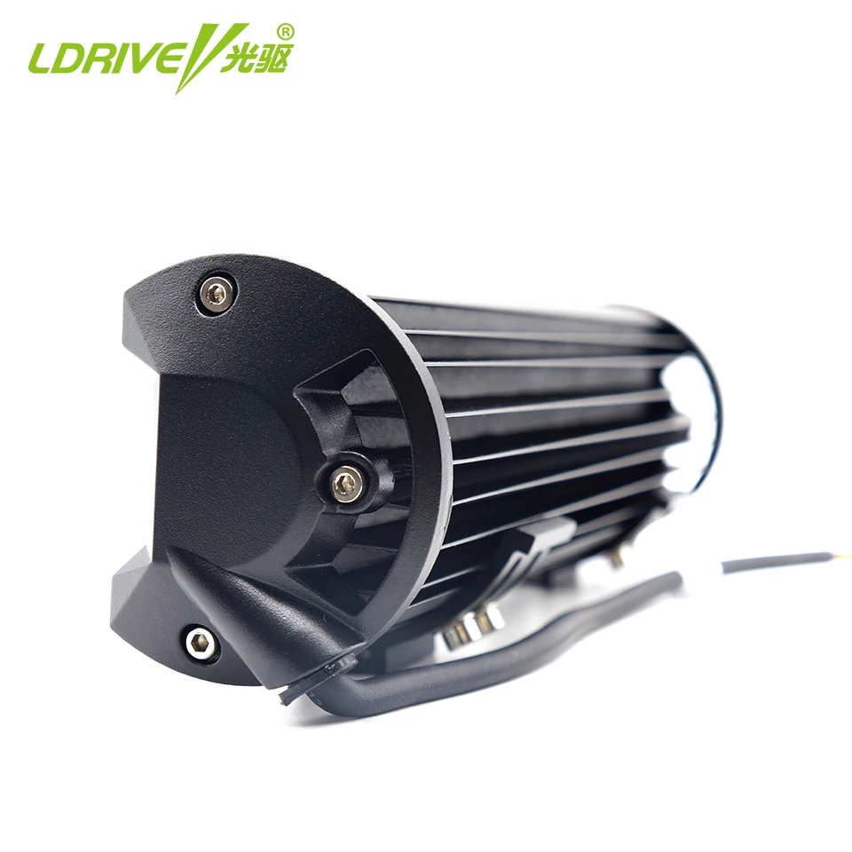 LDRIVE 72 Вт 12 дюймов 7D LED внедорожный свет бар кри чипы СИД рабочий для пикапа