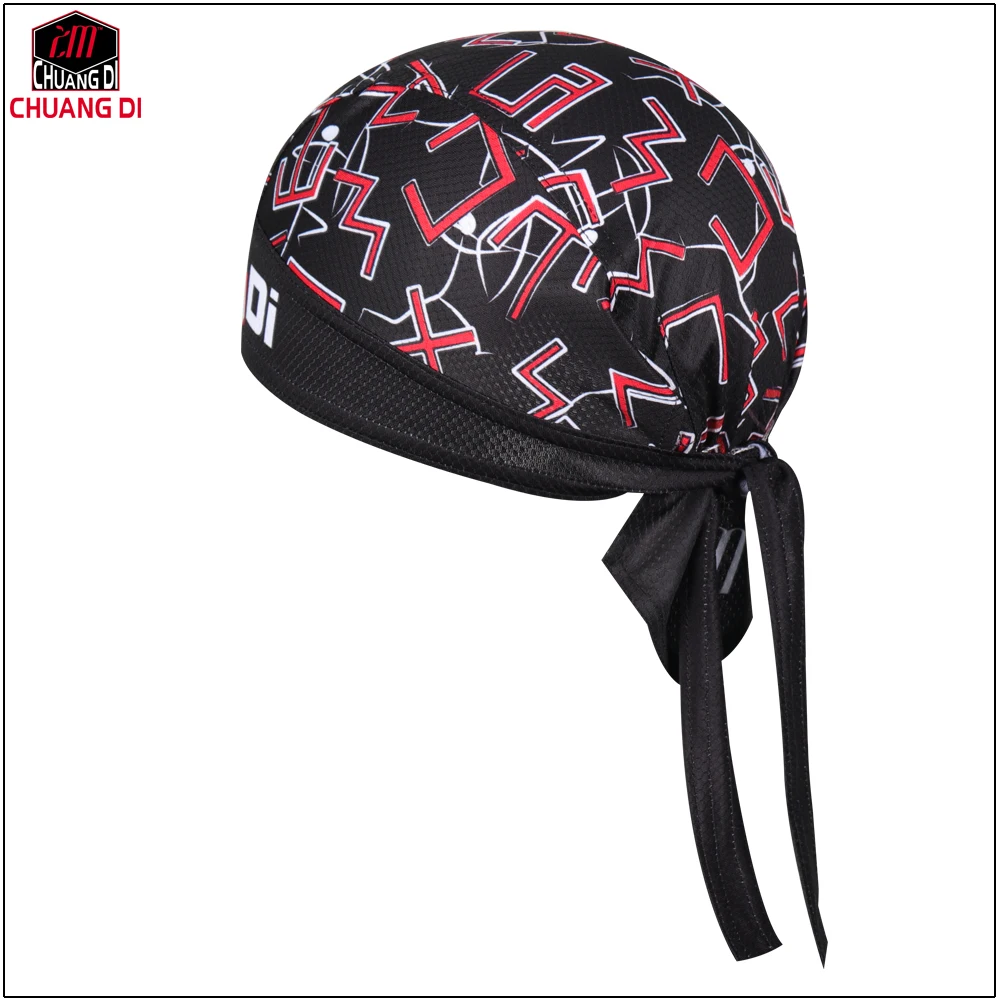 cheap ZM New chungdi Men Blue Bicycle Bike Sweat Proof Hat Headband Riding Cycling Scarf Polyester Outdoor Sports Head Wear