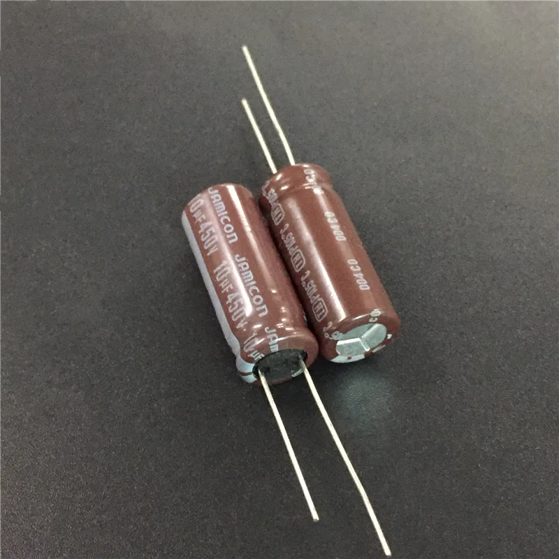 50 шт. 10 мкФ 450 в JAMICON TH Series 10x25 мм низкий ESR длительный срок службы 450V10uF алюминиевый