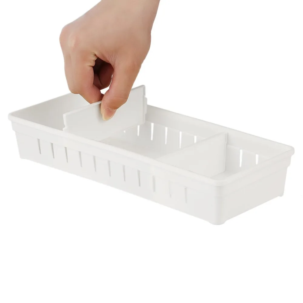 

plastic storage drawer separator dividers adjustable drawer divider Storage Box DIY Free Separation Debris Finishing Basket new