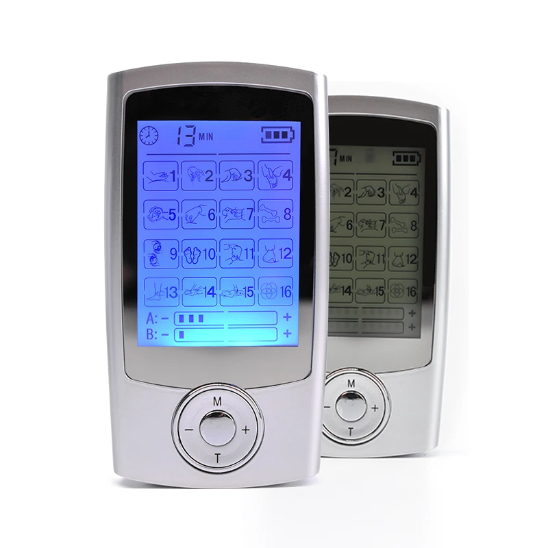 16 Modes Body Massage Pulse Machine Electric Tens Unit Digital Acupuncture Therapy Massager Back Pain Relief Health Care Device