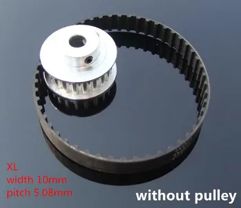 

differet lenght XL rubber Synchronous wheel belt 10mm width rubber driving belt Timing Belt Wheel