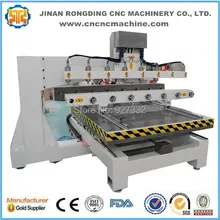 Table moving type cylinder engraving machine cnc router