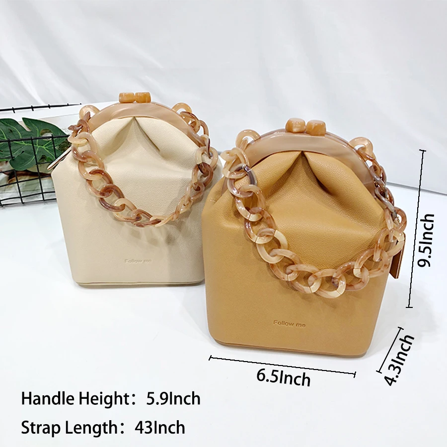 Acrylic Box Bag Bucket Bag for Women Acrylic Clip Evening Bag Ins Chain Luxury Women Handbag Banquet Party Purse Shoulder Bags Acrylic Box Bag Bucket Bag for Women Acrylic Clip Evening Bag Ins Chain Luxury Women Handbag Banquet Party Purse Shoulder Bags