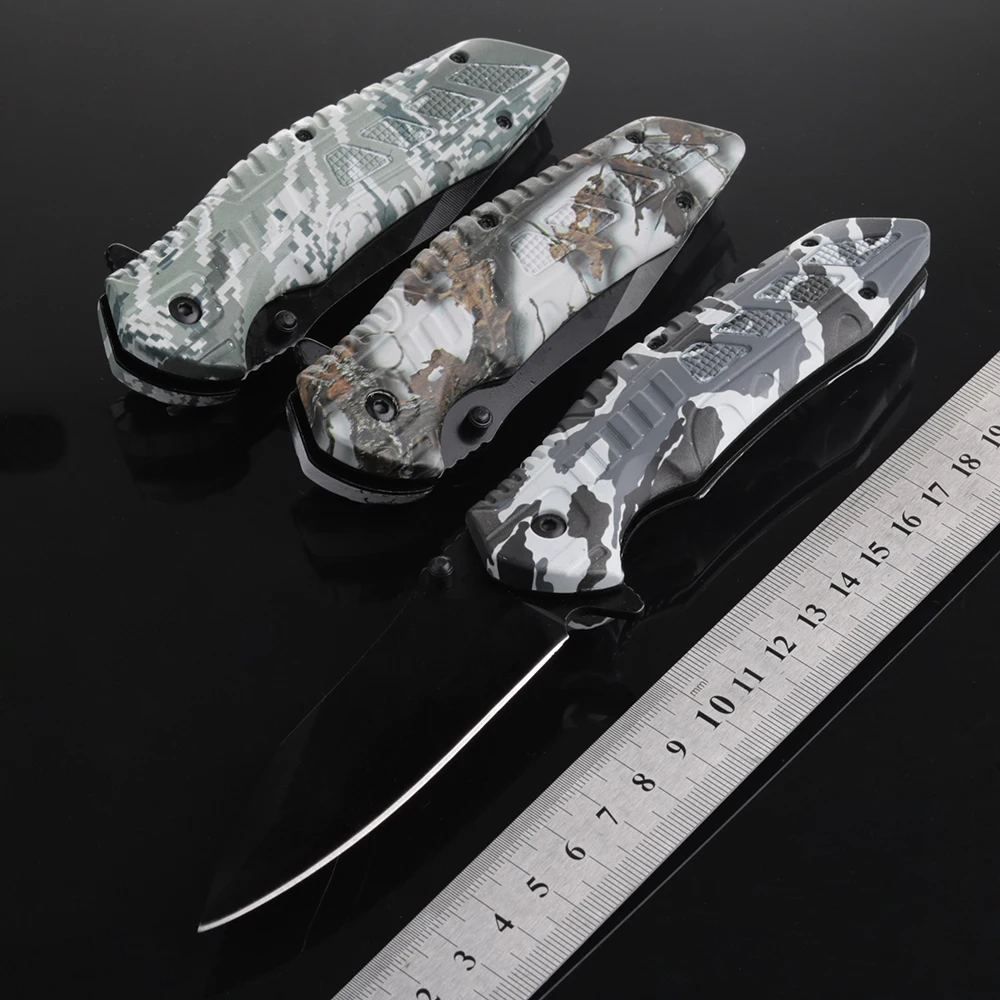 Comprar Dc80 Pocket cuchillo plegable con 3cr13 lámina del acero 57hrc alto rendimiento táctico Cuchillos para camping