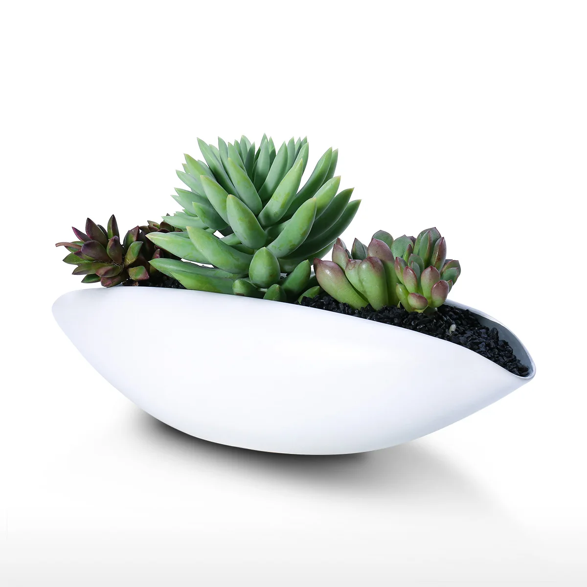

TOOARTS Ceramic Vase Succulent Planter Pot Decorative Centerpiece for Home Wedding Modern Bowl Living Room Office Table Decor