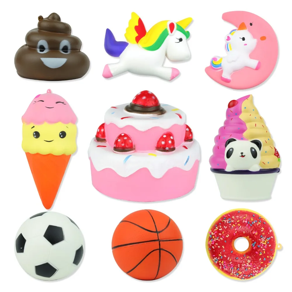 

Hot Squishy Novelty Gag Toy Jumbo Fun Squish Antistress Surprise Stress Relief Toys for Children Adult Cute Squeeze Slow Rising